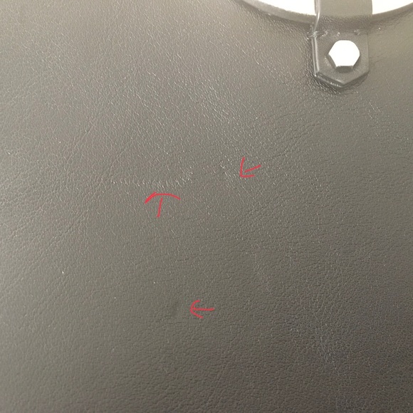 Rebecca Minkoff Black Leather Ring Satchel Bag - Picture 4 of 8